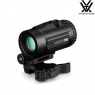 Micro 3x magnifier black vortex (vo-vx-v3xm)