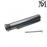 Stock tube m4 aeg black milsim series (ms-53-bk)