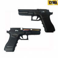 Pistola elettrica glock g18c black aep full set mosfet version cyma (cm-cm030up)