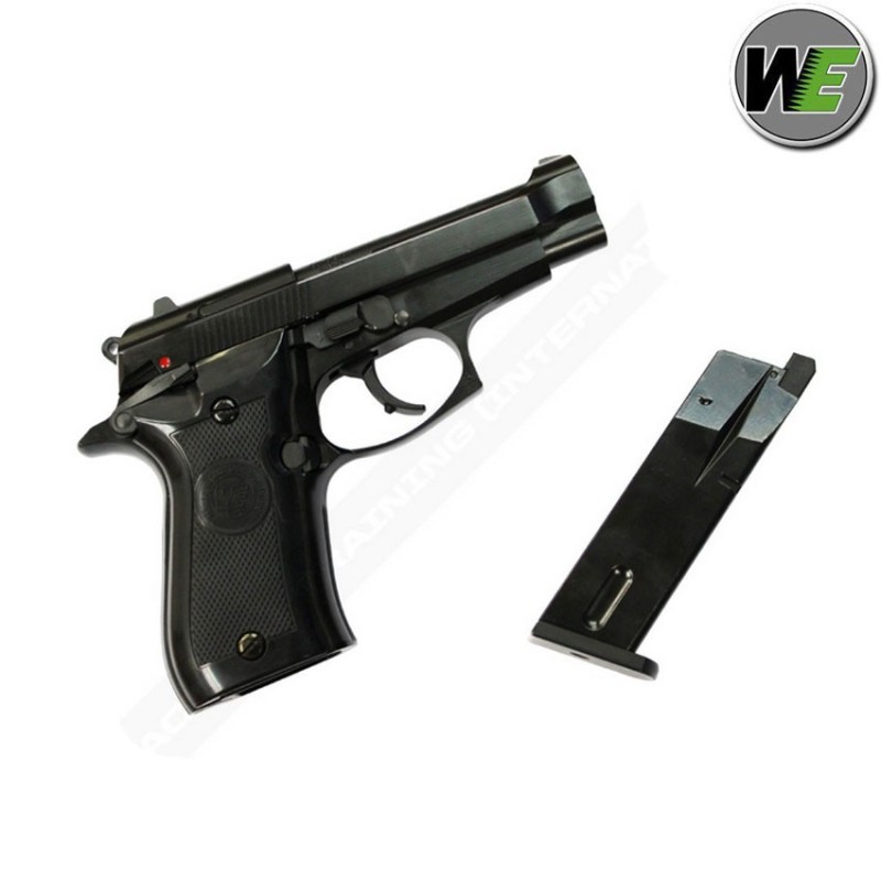 Pistola a gas m84 cheetah full metal black we (we-009252)