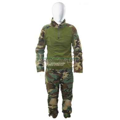 Advance Uniform Shirt Woodland Royal (cod.rpadvw)