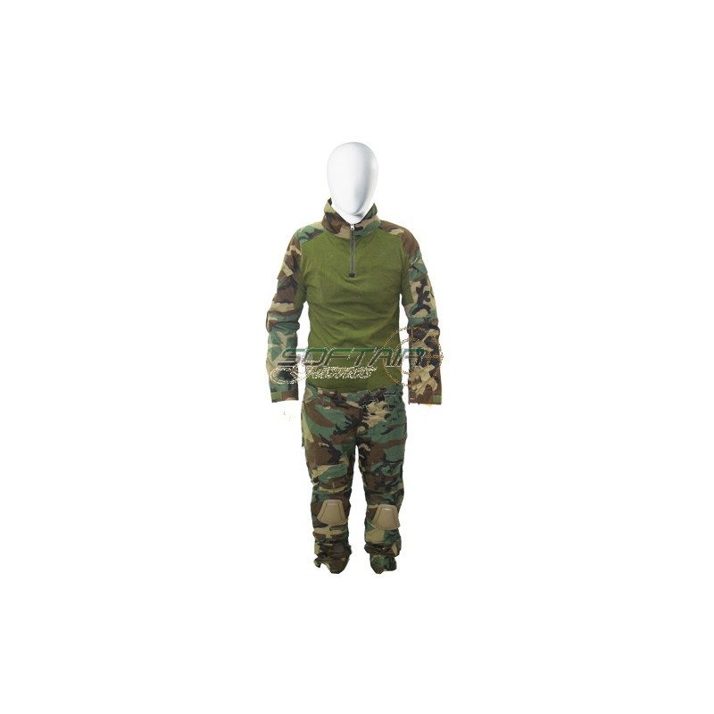 Advance Uniform Shirt Woodland Royal (cod.rpadvw)