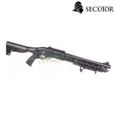 Fucile a gas pompa g-v invicta black secutor (sr-sav0018)