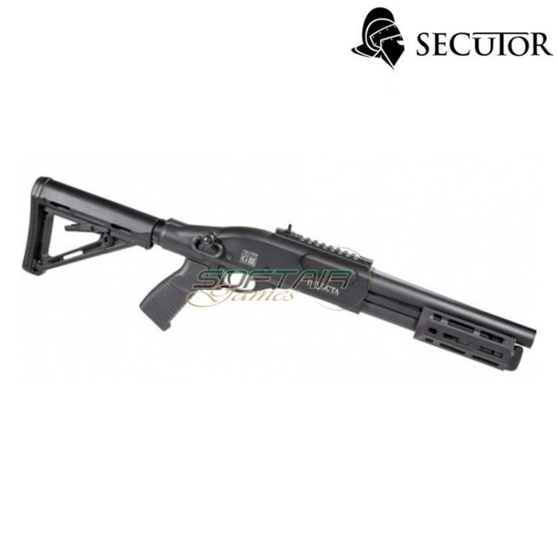 Fucile a gas pompa g-iii invicta black secutor (sr-sav0019)