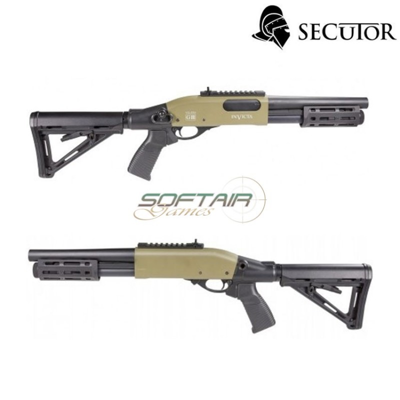 Fucile a gas pompa g-iii invicta two tone secutor (sr-sav0022)