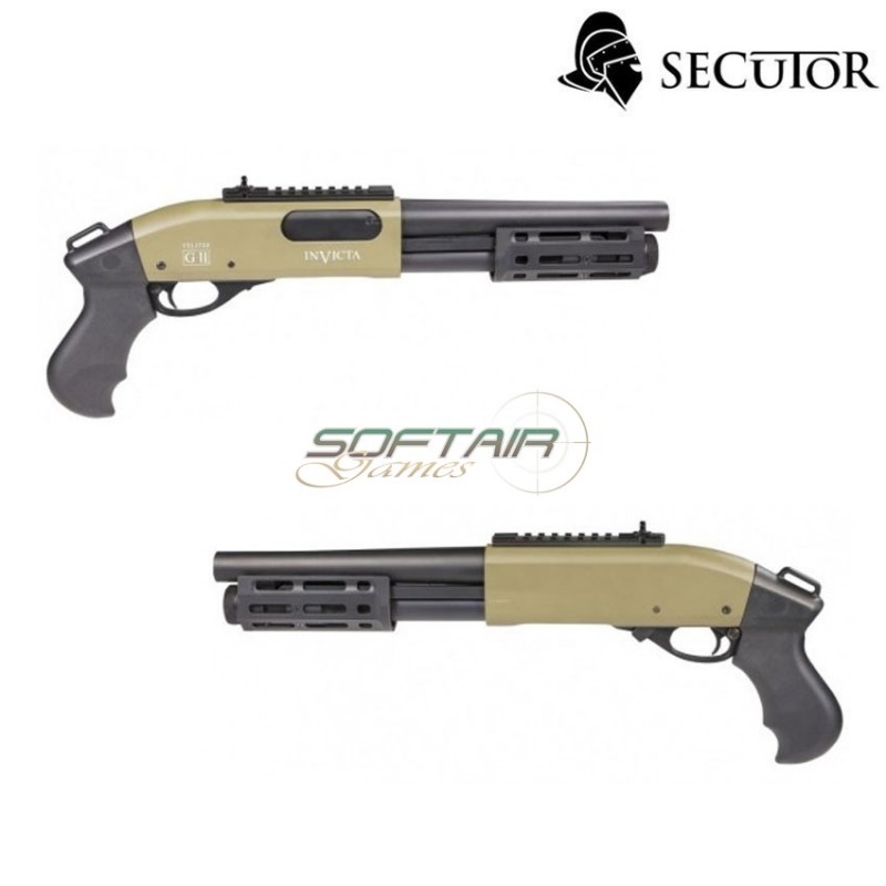 Gas shotgun g-ii invicta two tone secutor (sr-sav0023)