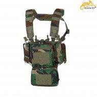 Training mini rig us woodland helikon-tex® (ht-kk-tmr-cd-03)