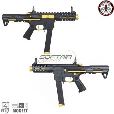 Limited Edition Aeg Electric Rifle Cm16 Arp9 Cqb Carbine Black Orchid G&g (gg-egc-arp-9mm-ncm)