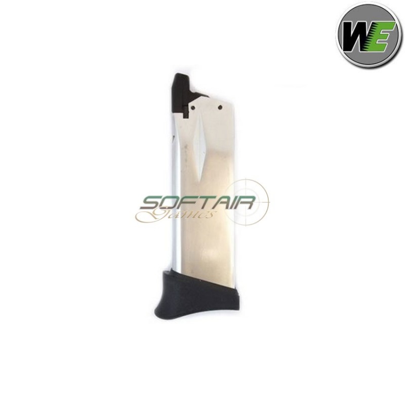 Caricatore a gas 18bb xdm compact 3.8 silver we (we-5025-sv)