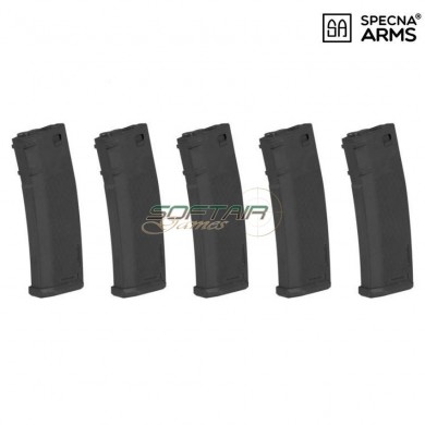Set 5 caricatori s-mag maggiorati polimero 380bb black per m4/m16 specna arms® (spe-05-025724)