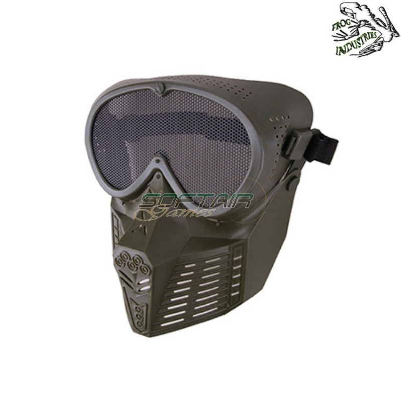 Maschera a rete transformers olive drab frog industries® (fi-004298-od)