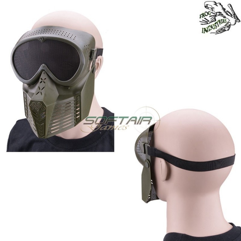 Maschera a rete transformers olive drab frog industries® (fi-004298-od)