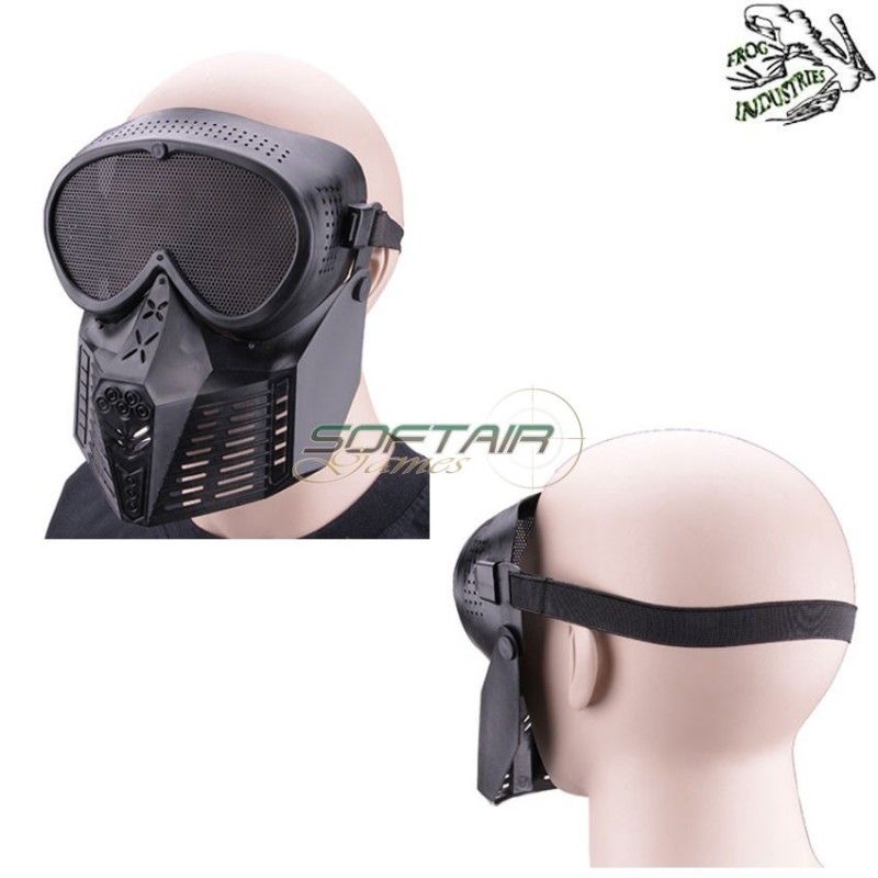 Transformers black mesh mask frog industries® (fi-004297-bk)