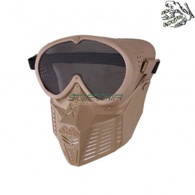 Maschera a rete transformers tan frog industries® (fi-004299-tan)