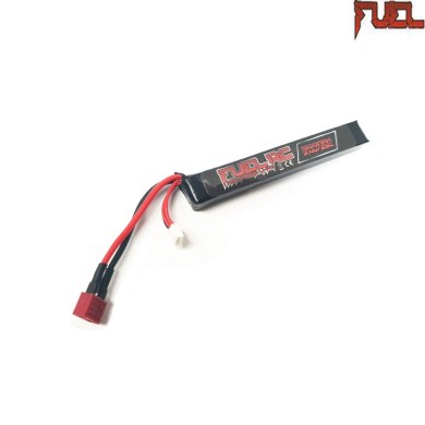 Lipo battery deans 7.4x1500 25c stick type fuel rc (fl-7.4x1500-ds)