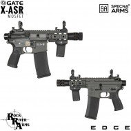 Electric Rifle Sa-e18 Edge™ Rra M4 Baby Pistol Carbine Replica Chaos Grey Specna Arms® (spe-01-027060)