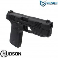 Gas gbb pistol h9 black hudson emg (emg-110844)