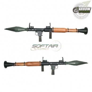 Rocket launcher rpg-7 40mm finto legno arrow dynamic (awd-211964)