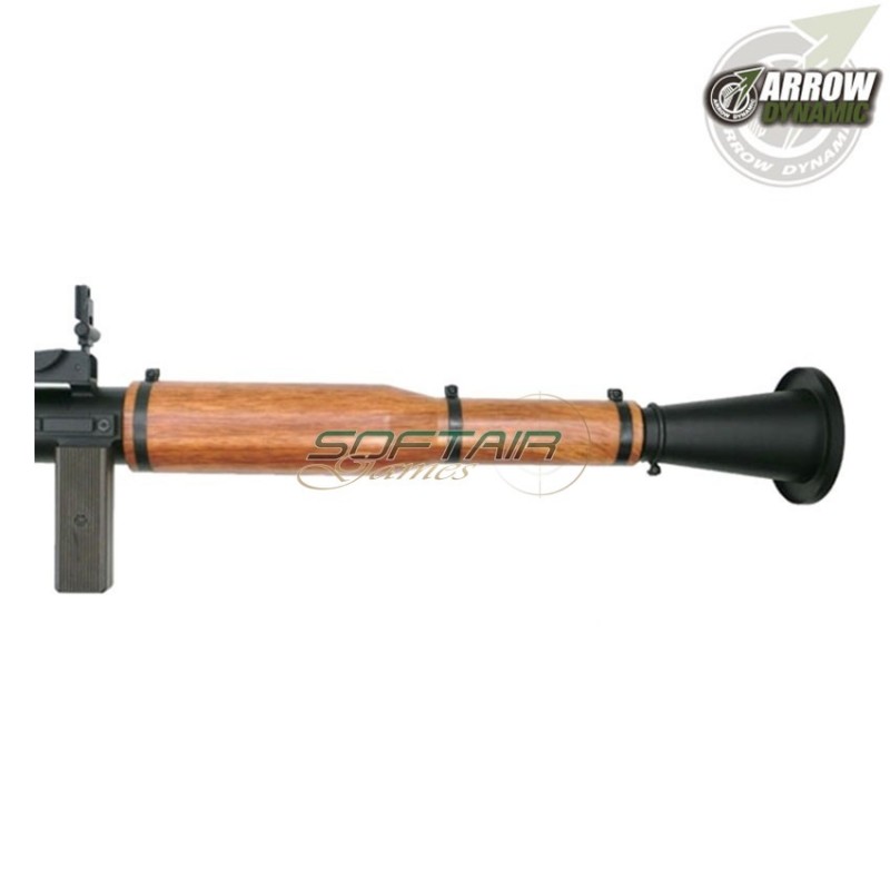 Rocket launcher rpg-7 40mm finto legno arrow dynamic (awd-211964)