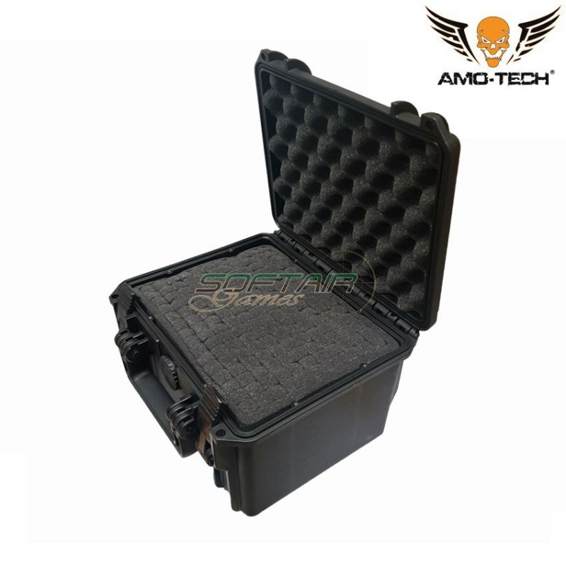 Custodia tattica black pel type 26x23x16.5cm amo-tech® (amt-pel-case-1)