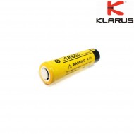 Batteria ricaricabile 18650 3.7v x 2200mah klarus (kl-18650)