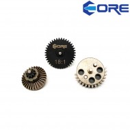 18:1 cnc steel gear set core (cr-co-08-03)