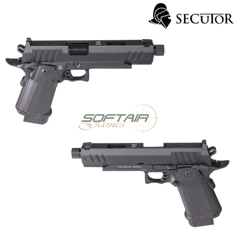 Pistola a co2 ludus vi black blowback secutor (sr-sal0001)