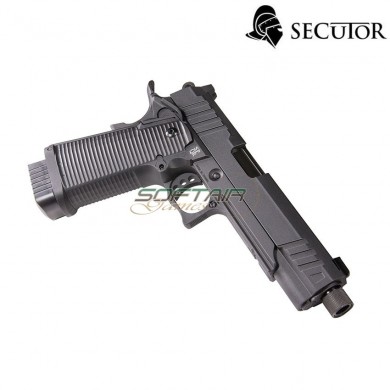 Co2 pistol ludus vi black blowback secutor (sr-sal0001)