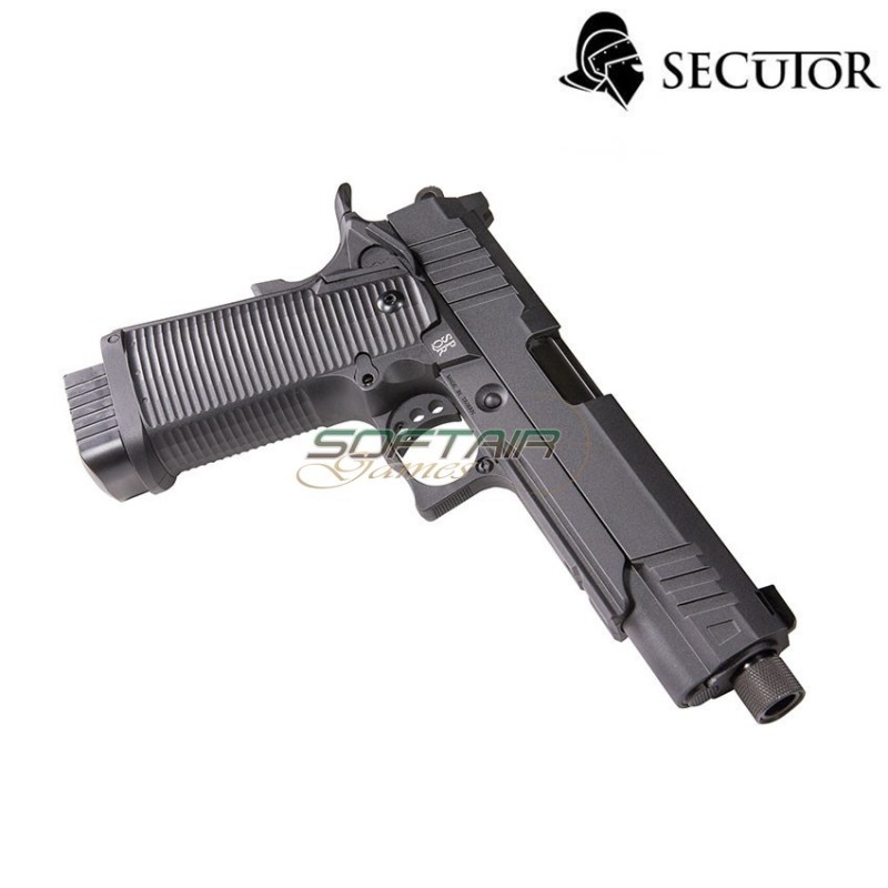 Co2 pistol ludus vi black blowback secutor (sr-sal0001)