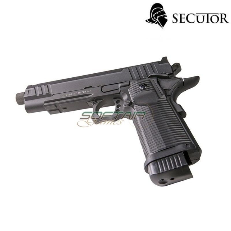 Co2 pistol ludus vi black blowback secutor (sr-sal0001)