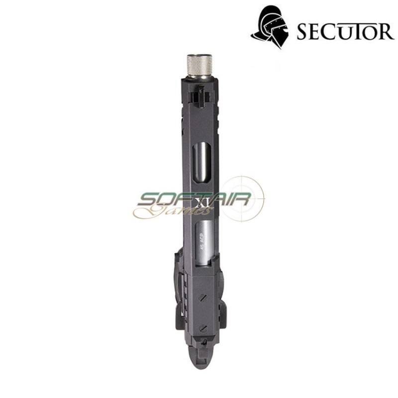 Co2 pistol ludus xi silver blowback secutor (sr-sal0003)