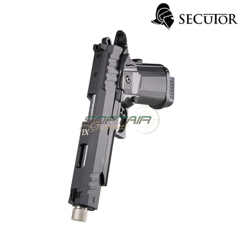 Pistola a co2 ludus xi silver blowback secutor (sr-sal0003)