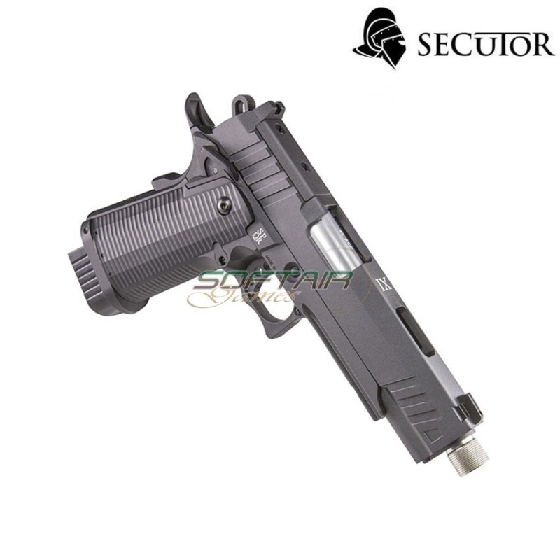 Co2 pistol ludus xi silver blowback secutor (sr-sal0003)
