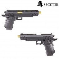 Co2 pistol ludus iii gold blowback secutor (sr-sal0002)