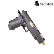 Pistola a co2 ludus iii gold blowback secutor (sr-sal0002)