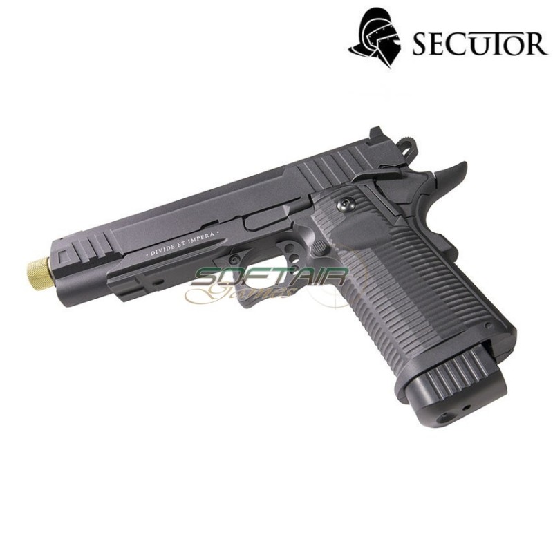 Co2 pistol ludus iii gold blowback secutor (sr-sal0002)