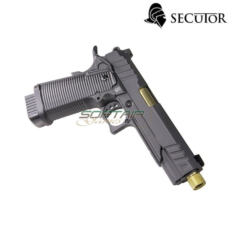 Co2 pistol ludus iii gold blowback secutor (sr-sal0002)