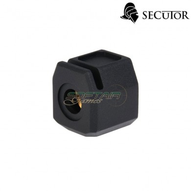 Compensatore pistola black 14x1 ccw secutor (sr-sal1004)