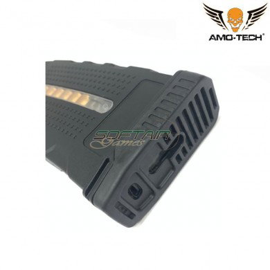 Mid-cap magazine 150bb alfa w/dummy bullets black for m4 series amo-tech® (amt-js-alfa-bk)
