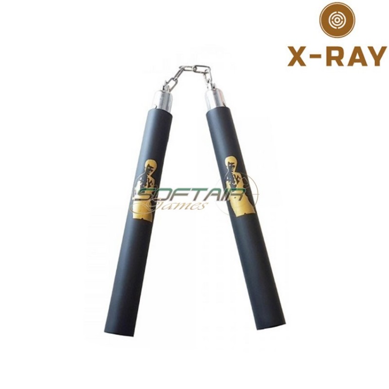 Nunchaku spugna nera bruce lee x-ray (xr-210)