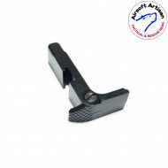 Ambi magazine catch black cnc for glock marui/we/vfc series airsoft artisan (aa-glock-02-bk)