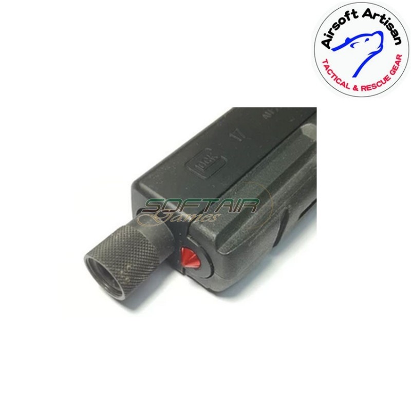Silver spring guide for glock 17 airsoft artisan (aa-glock-06-sv)