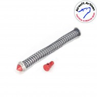 Red spring guide for glock 17 airsoft artisan (aa-glock-06-rd)