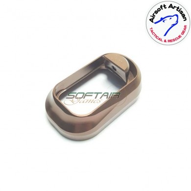 Magwell s style bronze for glock series airsoft artisan (aa-glock-08-br)