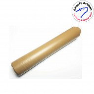 Silencer dark earth 35x220mm 762 type 14mm ccw airsoft artisan (aa-sil-01-de)