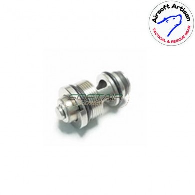 Valvola di scarico high flow long type per marui glock/m&p/m9/px4 airsoft artisan (aa-gbbparts-02)