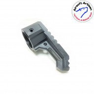 Custom stock black for ares amoeba 013/014/015 airsoft artisan (aa-amoeba-04-bk)