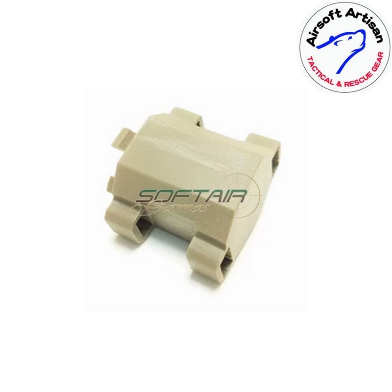 Battery extension unit dark earth for ares amoeba 013/014/015 airsoft artisan (aa-amoeba-05-de)