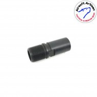 Mp7 kwa/vec/umarex adapter for 14mm ccw airsoft silencer artisan (aa-mp7-02)