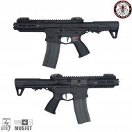 Electric rifle aeg custom sg16 arp 556 fibre black g&g (gg-sg16-arp-556-bk)